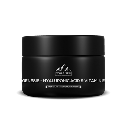 Genesis Mens Anti Ageing Moisturiser with Hyaluronic Acid & Vitamin E