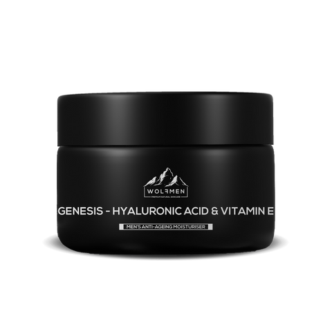 Genesis Mens Anti Ageing Moisturiser with Hyaluronic Acid & Vitamin E